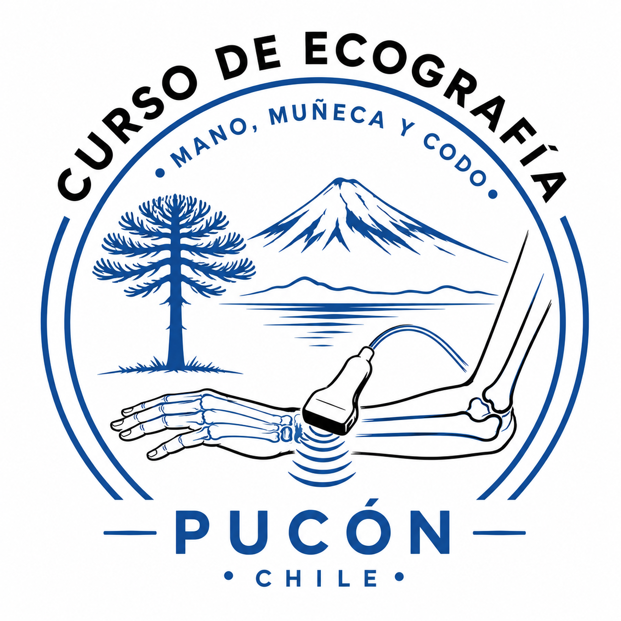 Logo III Curso Básico Ecografía de Mano, Muñeca y Codo